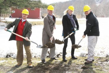 Groundbreaking for Richard H. Lawrence, Sr. Faculty Village