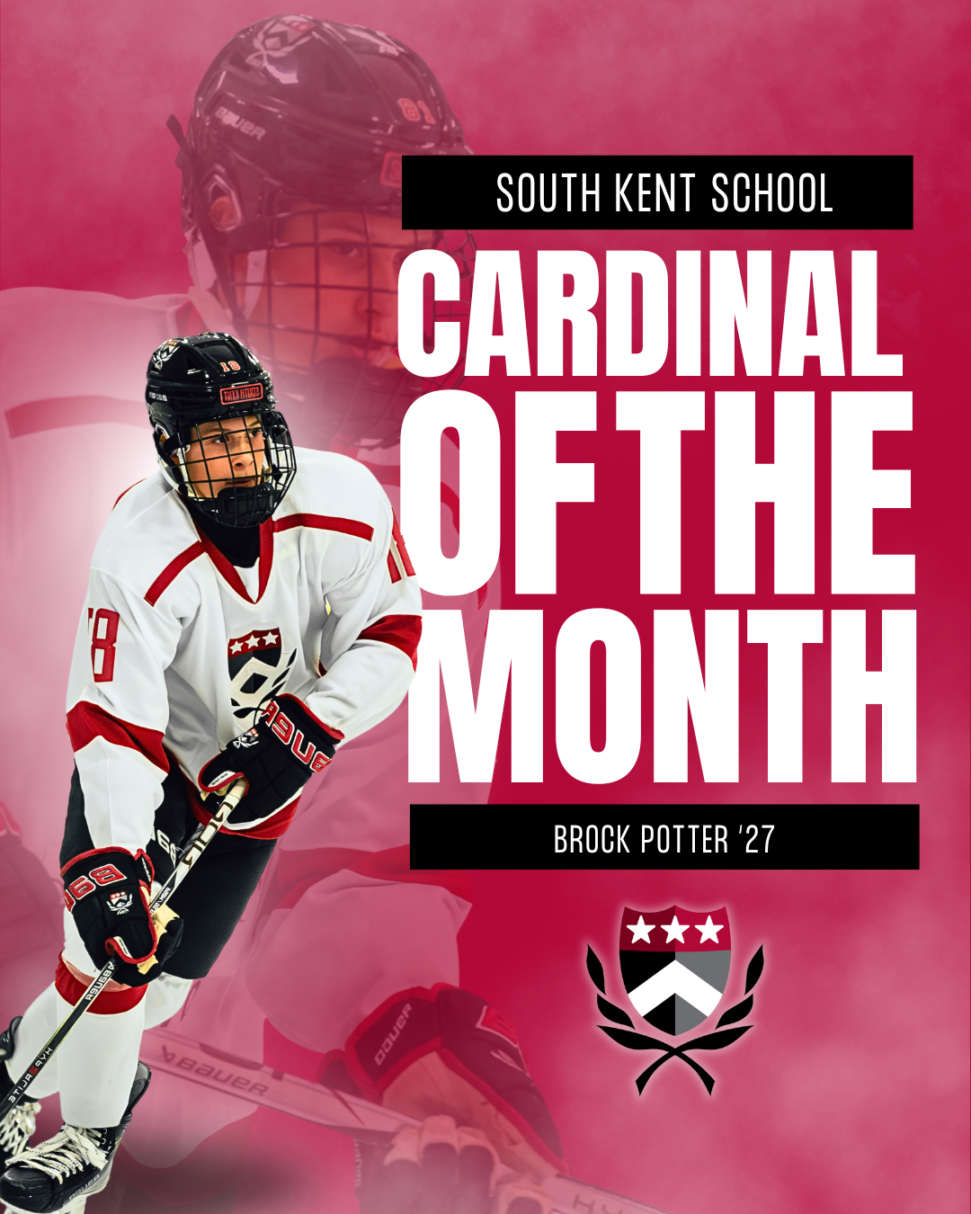 South Kent Nominates Brock Potter as First Cardinal of the Month Winner