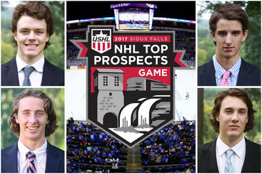 4 SKS Alumni Play in the USHL / NHL Prospects Game